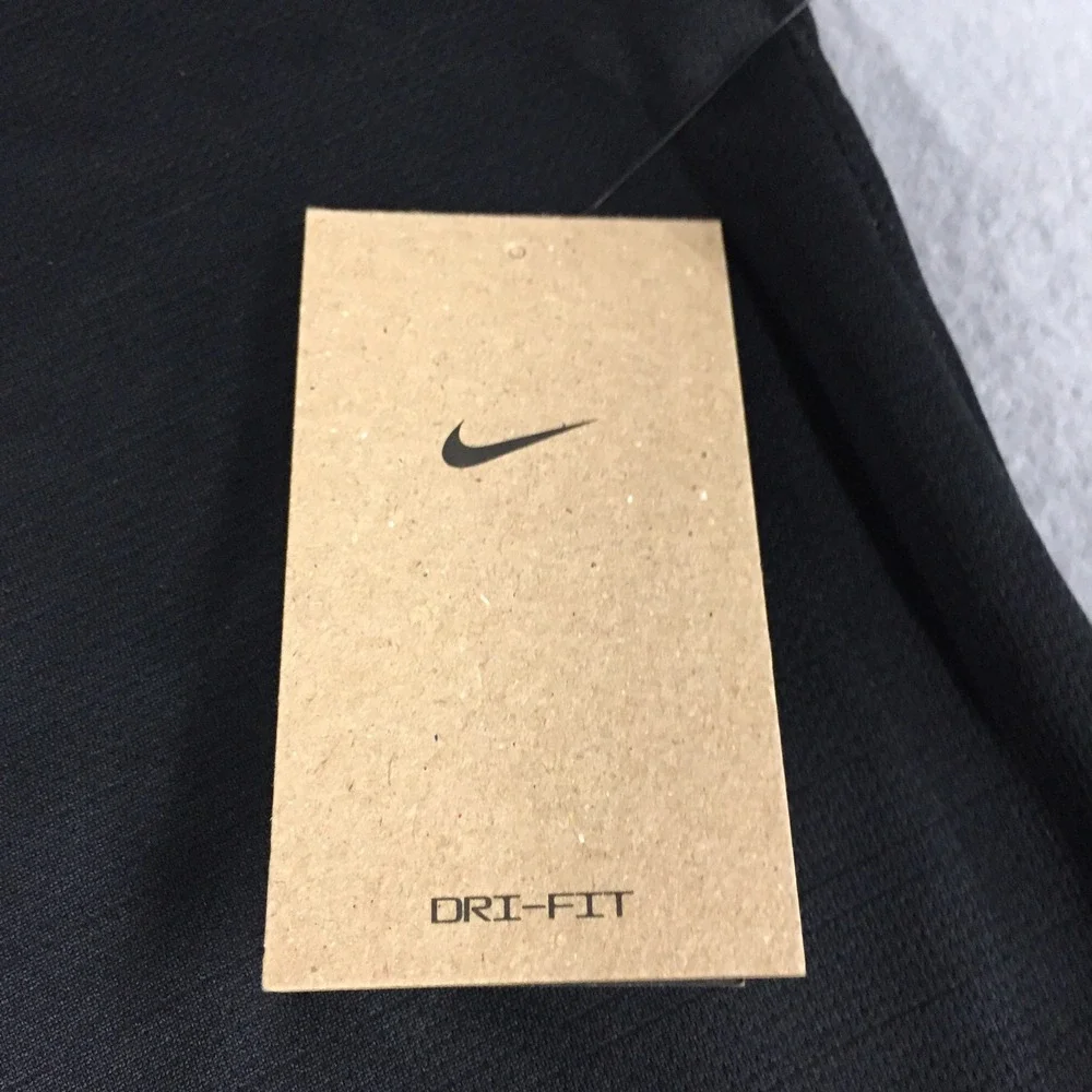 Nike Mens Dri-FIT Miler Running Shirt Black Reflective AJ7565-010 Size L NEW